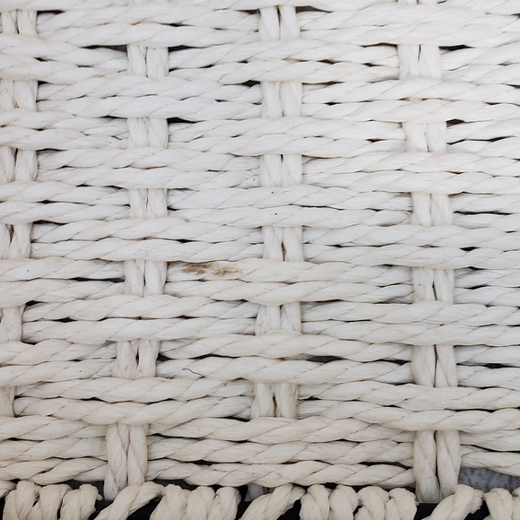 High/Low Rope Rattan Baskets Storage Bin - Picture 6 of 11